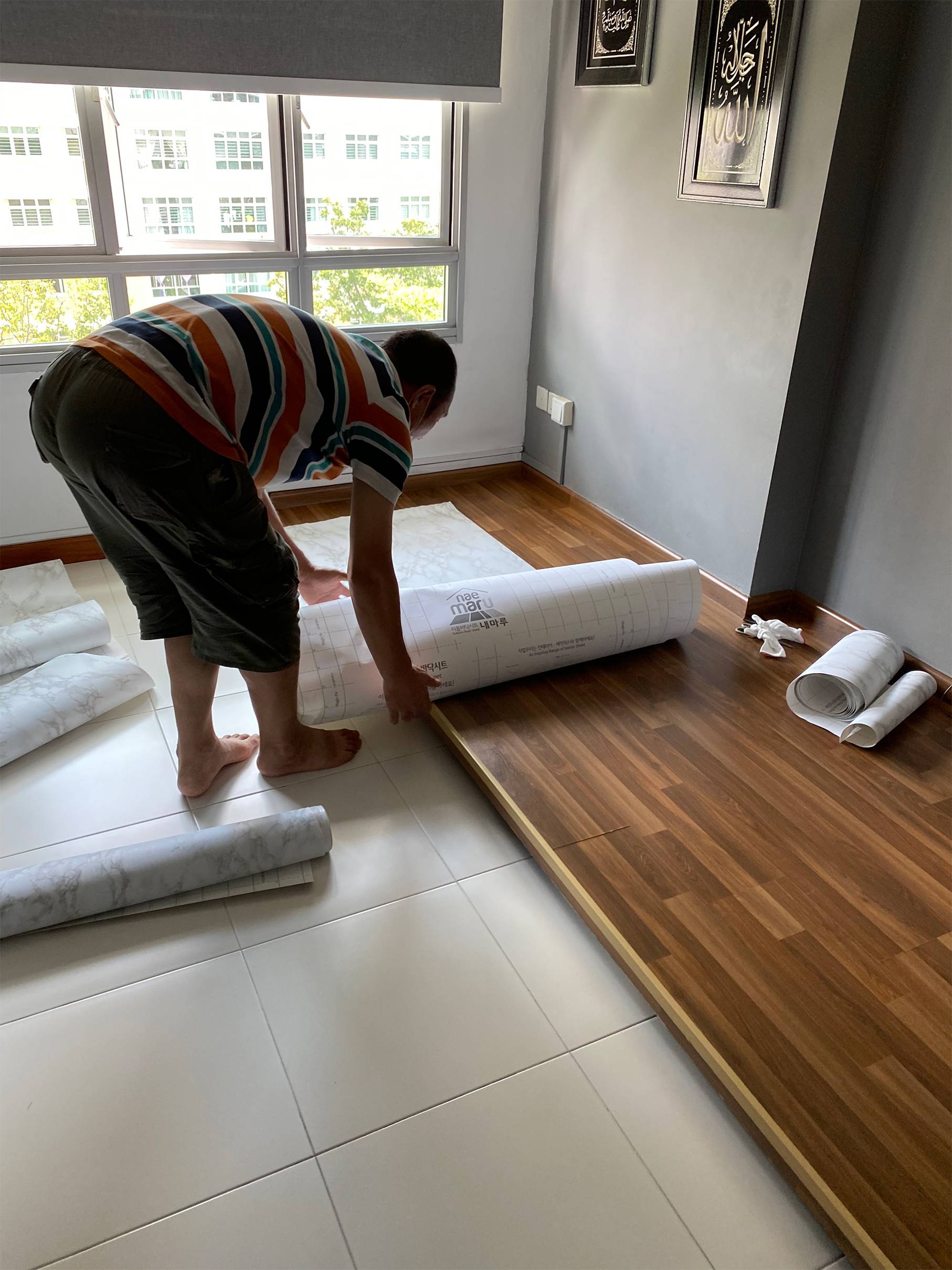 Classroom Flooring with Floor Reform Sheet